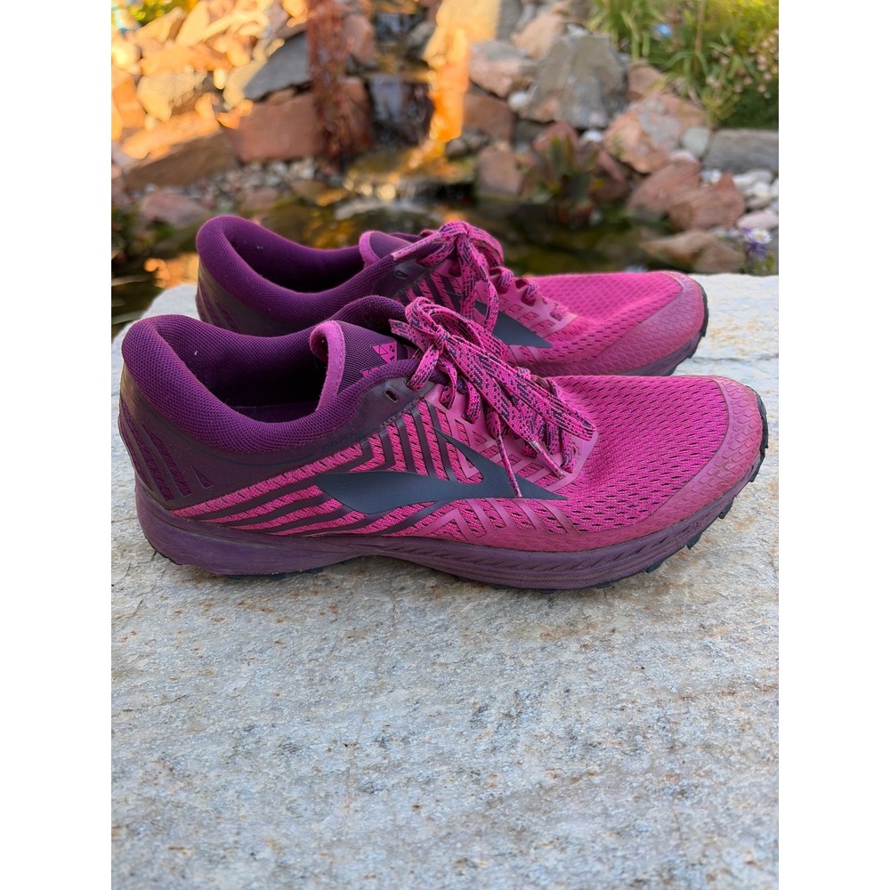 Brooks Mazama 2 Womens Trail Running Shoes Pink Purple 1202671B641 Size 8.5